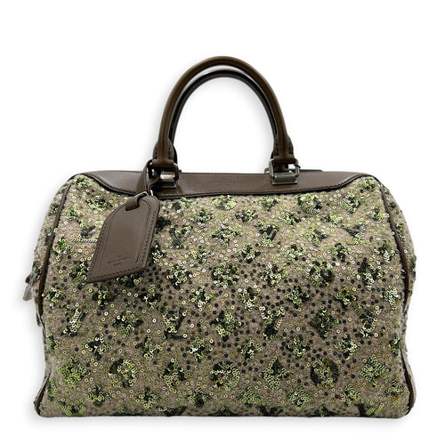 Speedy 30 Multi-colour Monogram Sunshine Express in Wool, Silver hardware