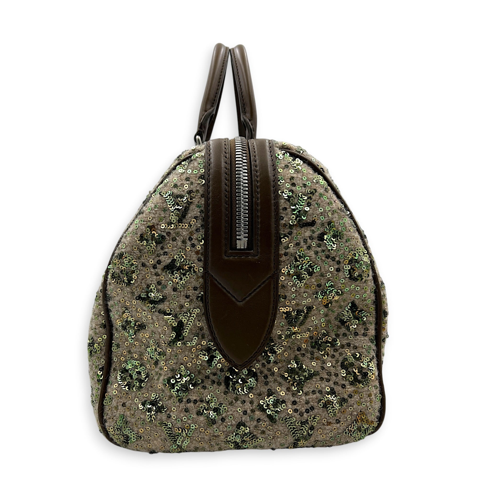 Speedy 30 Multi-colour Monogram Sunshine Express in Wool, Silver hardware