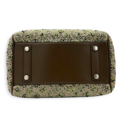 Speedy 30 Multi-colour Monogram Sunshine Express in Wool, Silver hardware