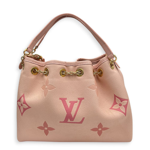 Bundle Shoulder Bag Pink in Monogram Empreinte Leather, Gold hardware