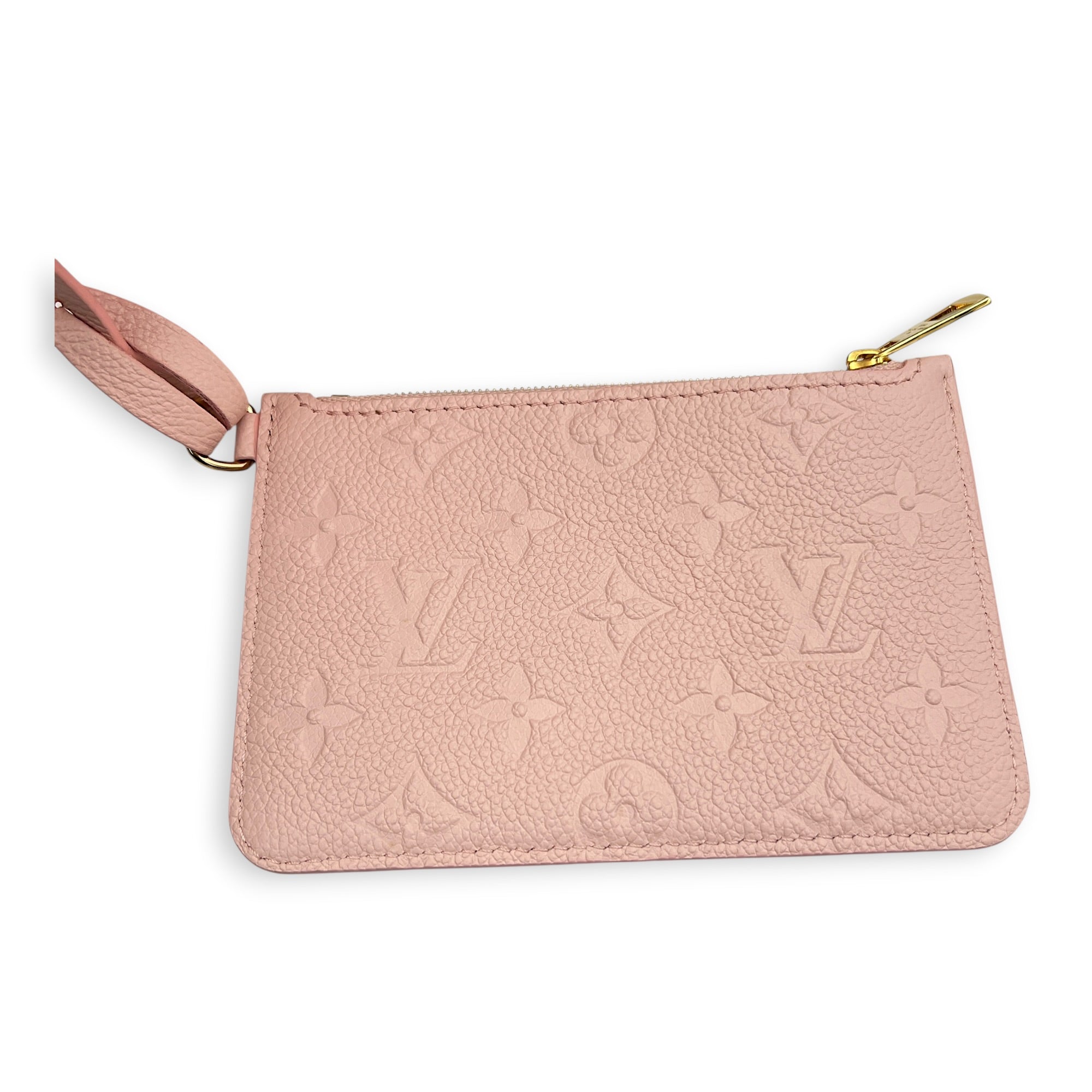 Bundle Shoulder Bag Pink in Monogram Empreinte Leather, Gold hardware
