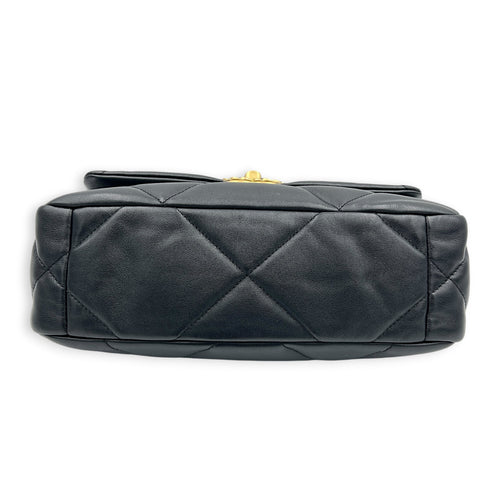 C19 Shoulder Bag Black in Lambskin, Mixed hardware