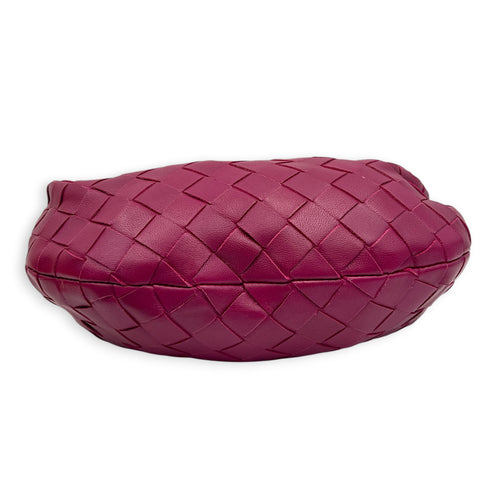Jodie Top Handle Bag Mini Fuchsia in Nappa Leather, Gold hardware