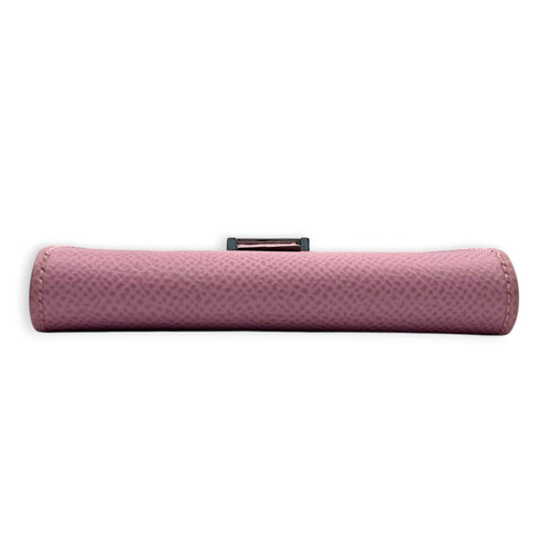 Bearn Mauve Sylvestre Card Wallet in Epsom, Palladium hardware