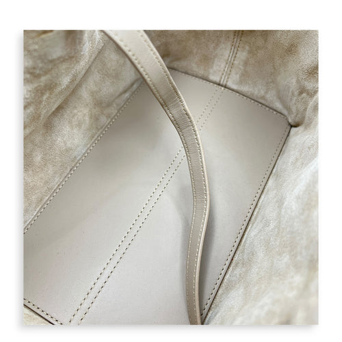 Toujours Top Handle Bag Small Beige in Lambskin, Gold hardware