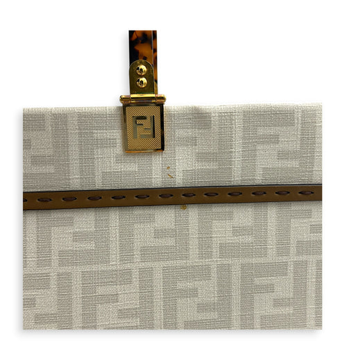 Sunshine x Antonio Lopez Tote Bag in Coated Canvas, Gold hardware