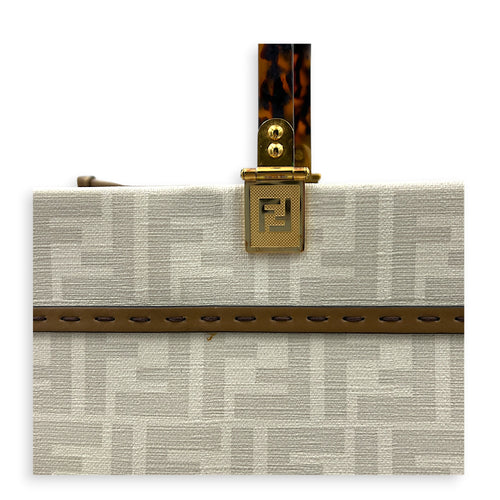Sunshine x Antonio Lopez Tote Bag in Coated Canvas, Gold hardware