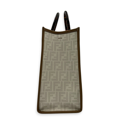 Sunshine x Antonio Lopez Tote Bag in Coated Canvas, Gold hardware