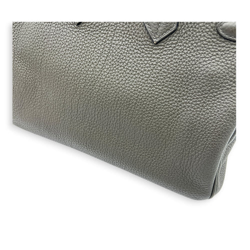 Birkin 25 Vert Maquis Top Handle Bag in Togo, Gold hardware