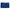 Logo Clutch Blue in Nylon, Silver hardware