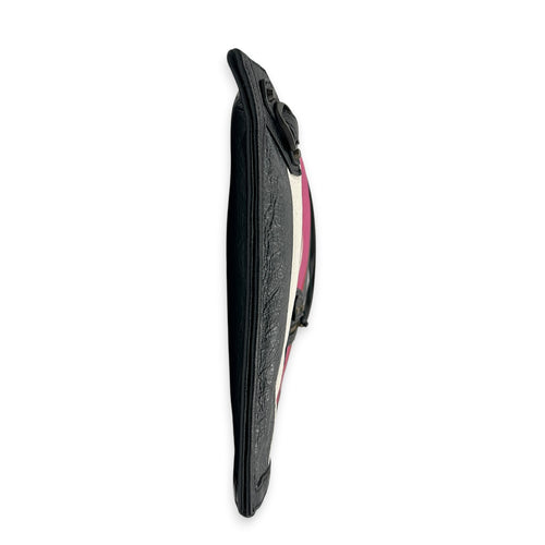 City Pouch Multi-colour in Calfskin, Ruthenium hardware