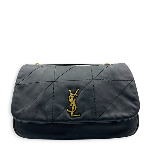 Jamie 4.3 Black Shoulder Bag in Lambskin, Gold hardware