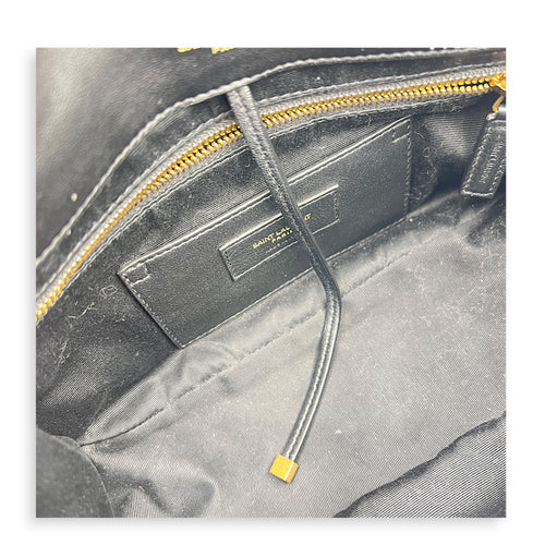 Jamie 4.3 Black Shoulder Bag in Lambskin, Gold hardware