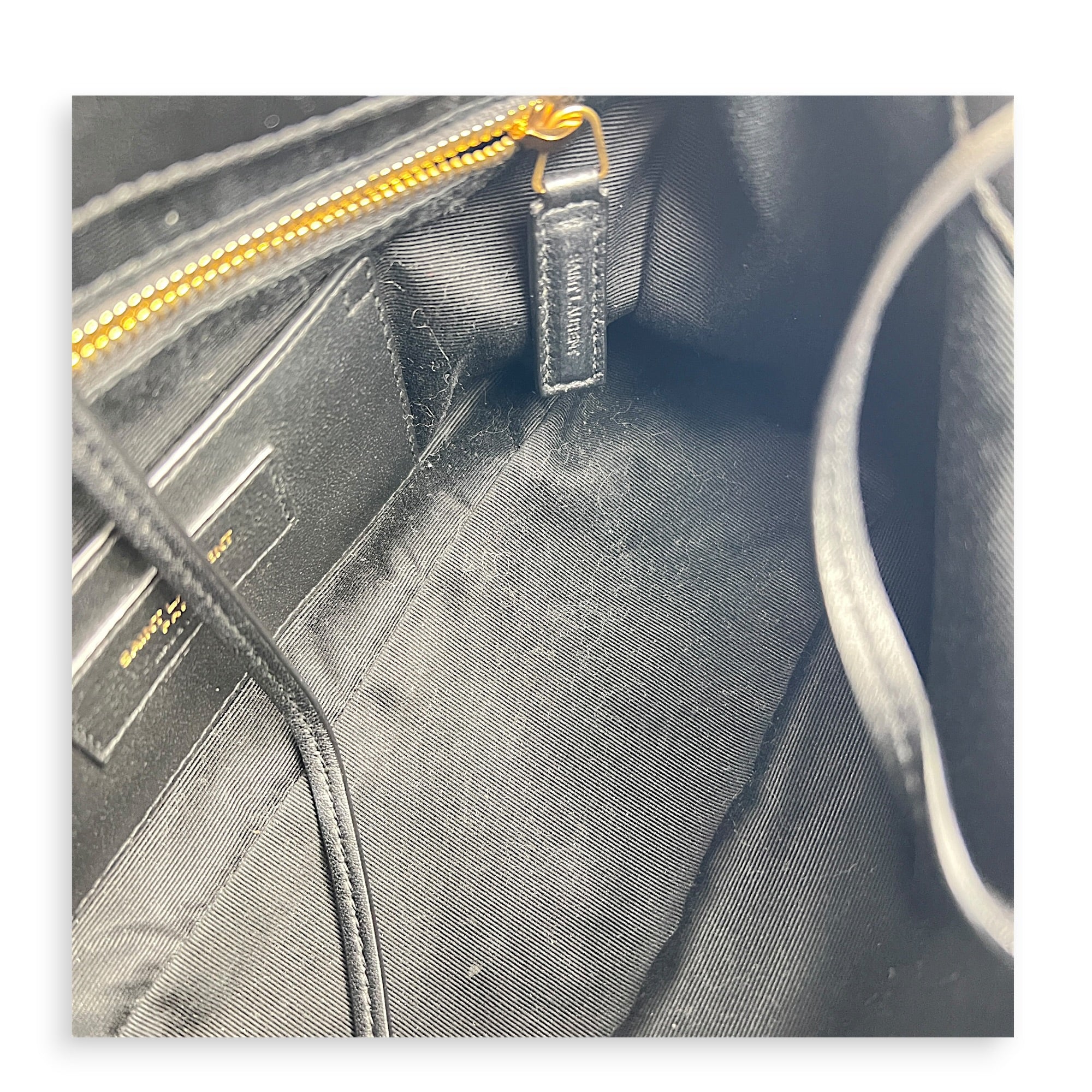 Jamie 4.3 Black Shoulder Bag in Lambskin, Gold hardware