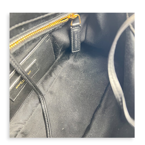 Jamie 4.3 Black Shoulder Bag in Lambskin, Gold hardware