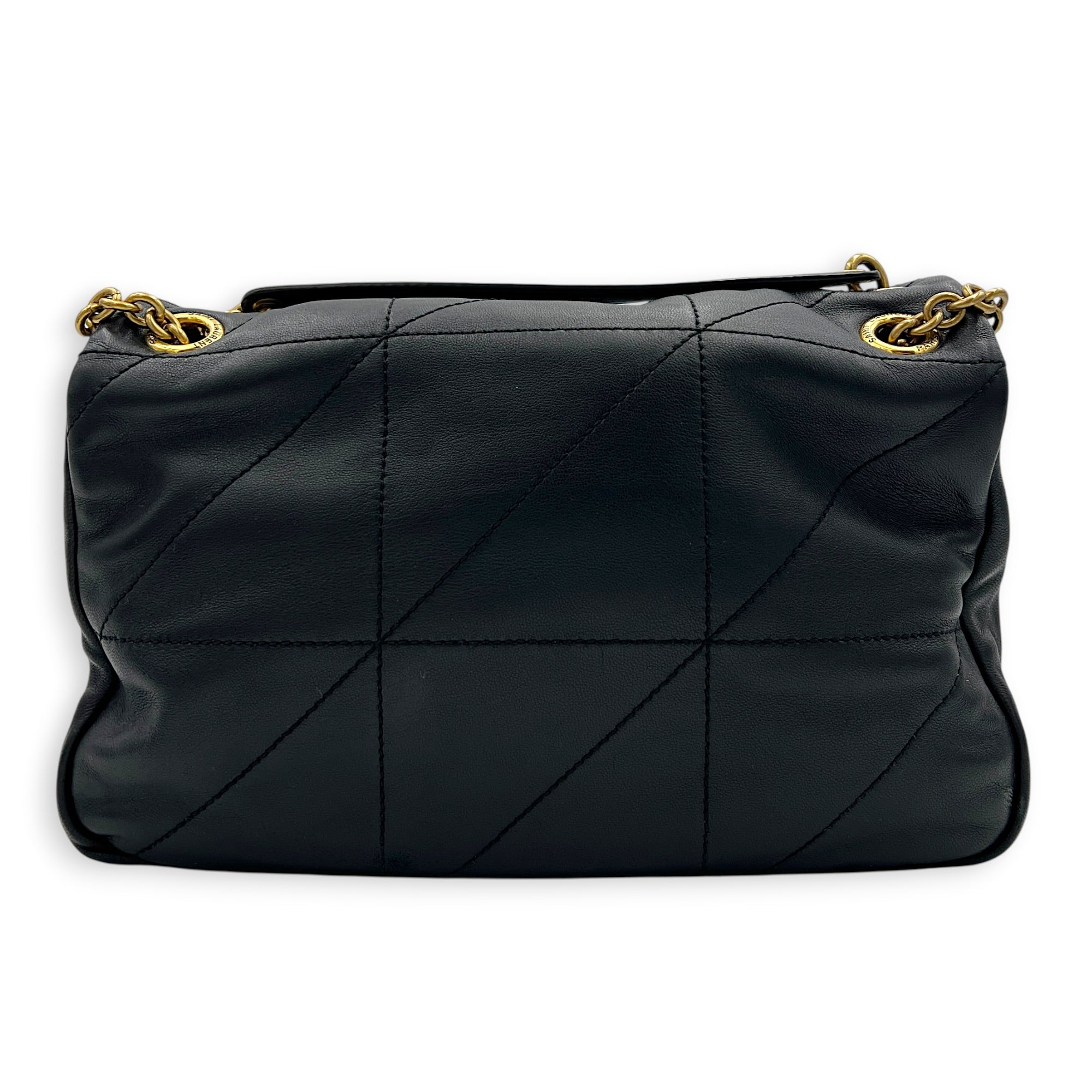 Jamie 4.3 Black Shoulder Bag in Lambskin, Gold hardware
