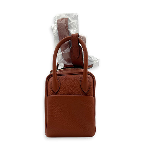Lindy Mini Cuivre Shoulder Bag in Clemence, Gold hardware