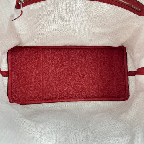 Garden Party 36 Rouge Duchesse Top Handle Bag in Negonda, Palladium hardware