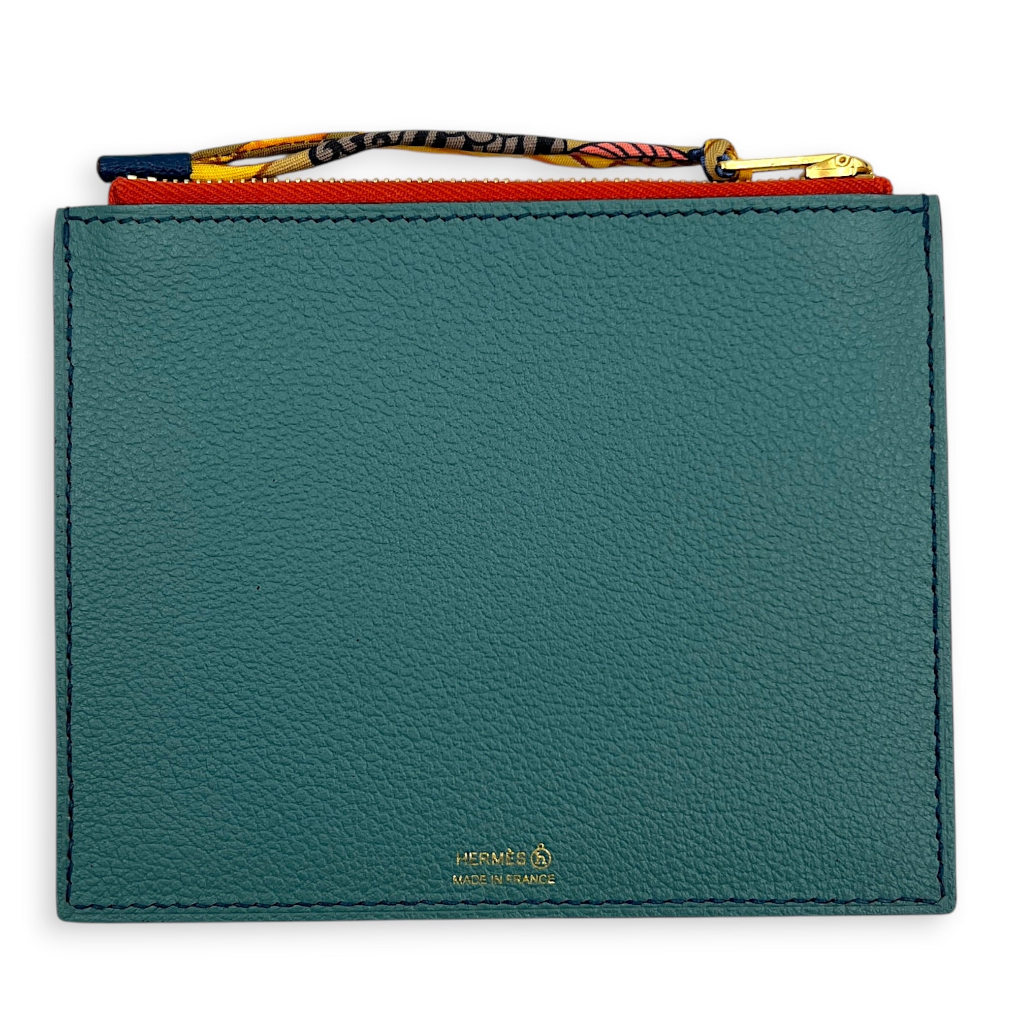 Change Pouch Petite H Multi-colour in Chevre Mysore, Gold hardware