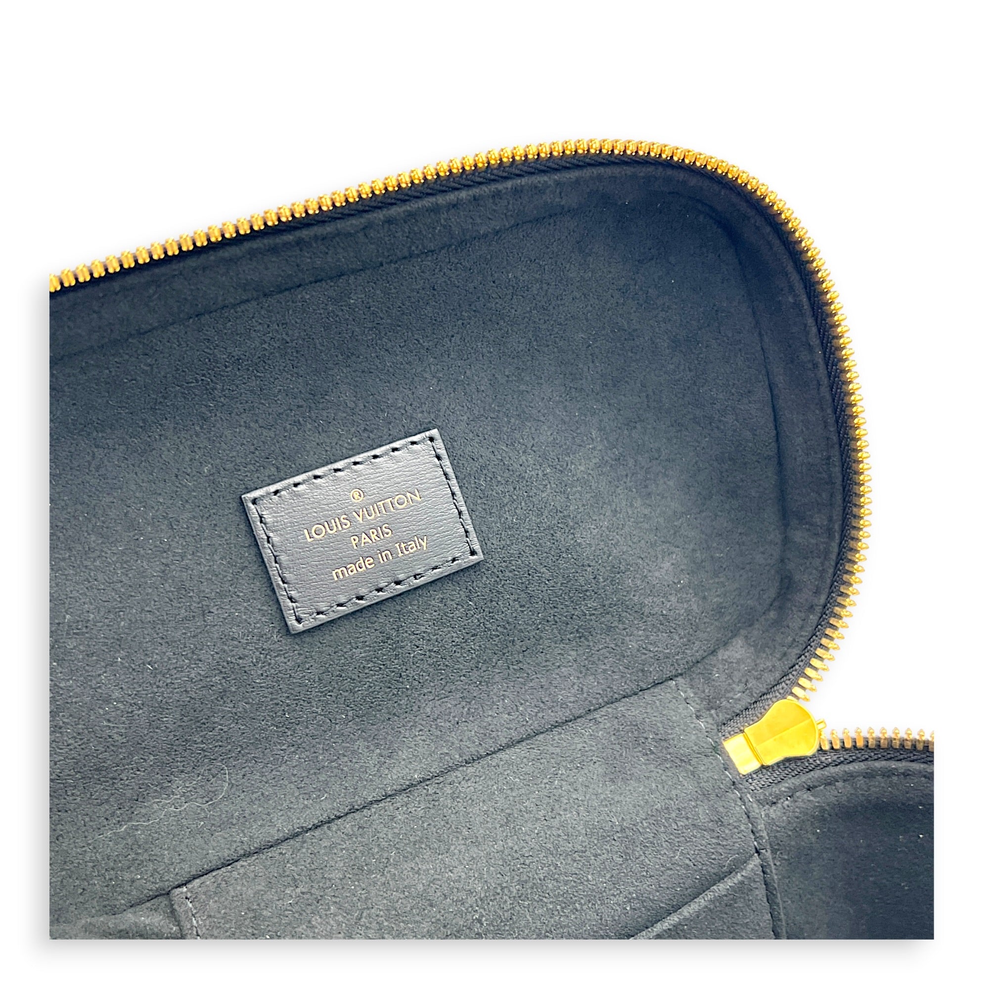 Vanity Game On Top Handle Bag in Coated Canvas, Gold hardware