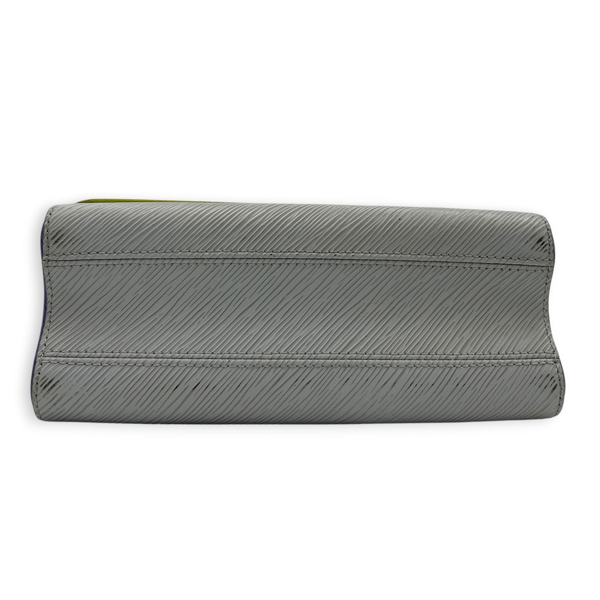 Twist Shoulder Bag Multi-colour in Epi Leather, Silver hardware