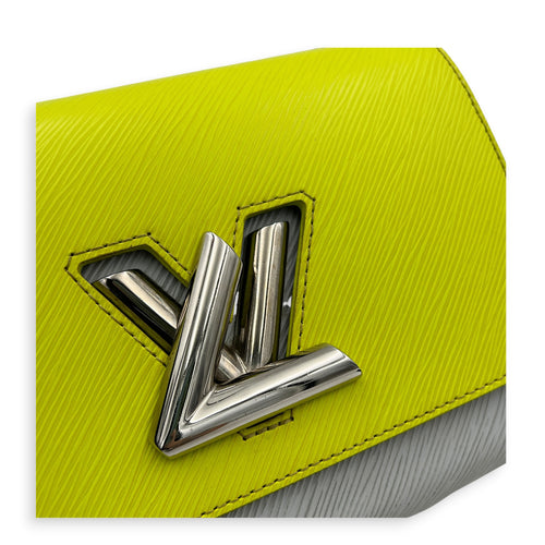 Twist Shoulder Bag Multi-colour in Epi Leather, Silver hardware