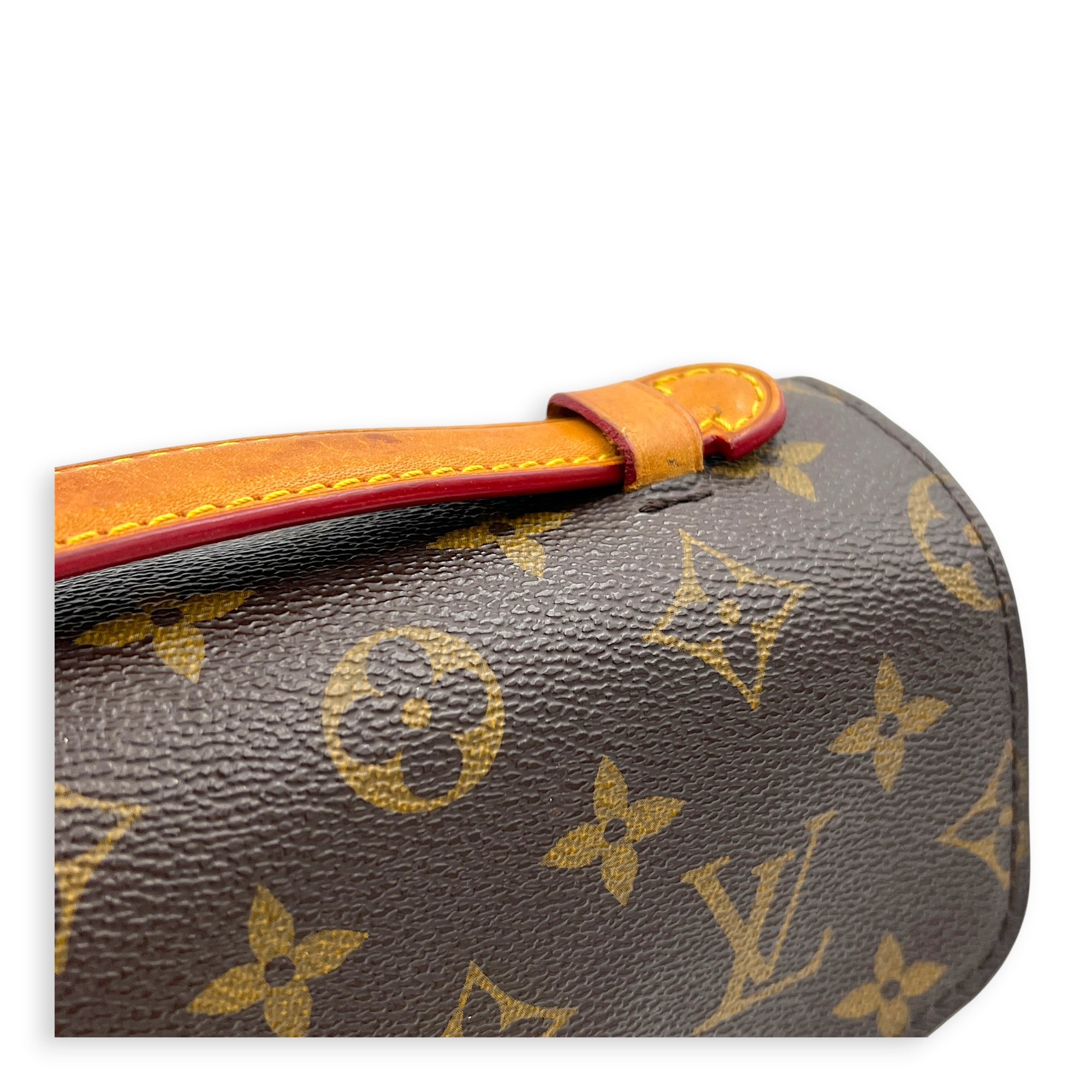 Metis Crossbody Bag Gold in Monogram Coated Canvas, Gold hardware
