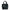 Toujours Vertical Black Top Handle Bag in Calfskin, Gold hardware