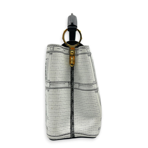 Capucines Multi-colour Top Handle Bag in Calfskin, Gold hardware