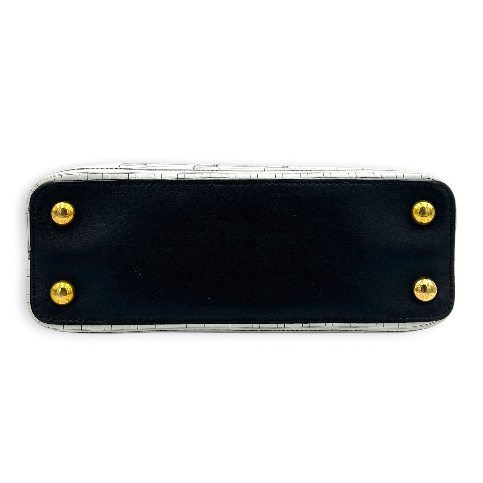 Capucines Multi-colour Top Handle Bag in Calfskin, Gold hardware