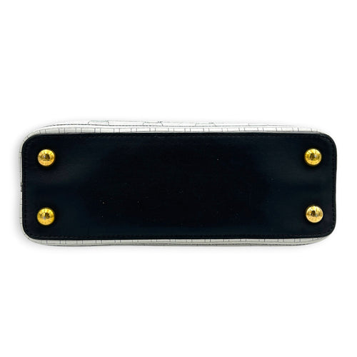 Capucines Multi-colour Top Handle Bag in Calfskin, Gold hardware
