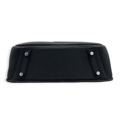 Birkin Desordre 30 Black Top Handle Bag in Togo/ Swift, Palladium hardware