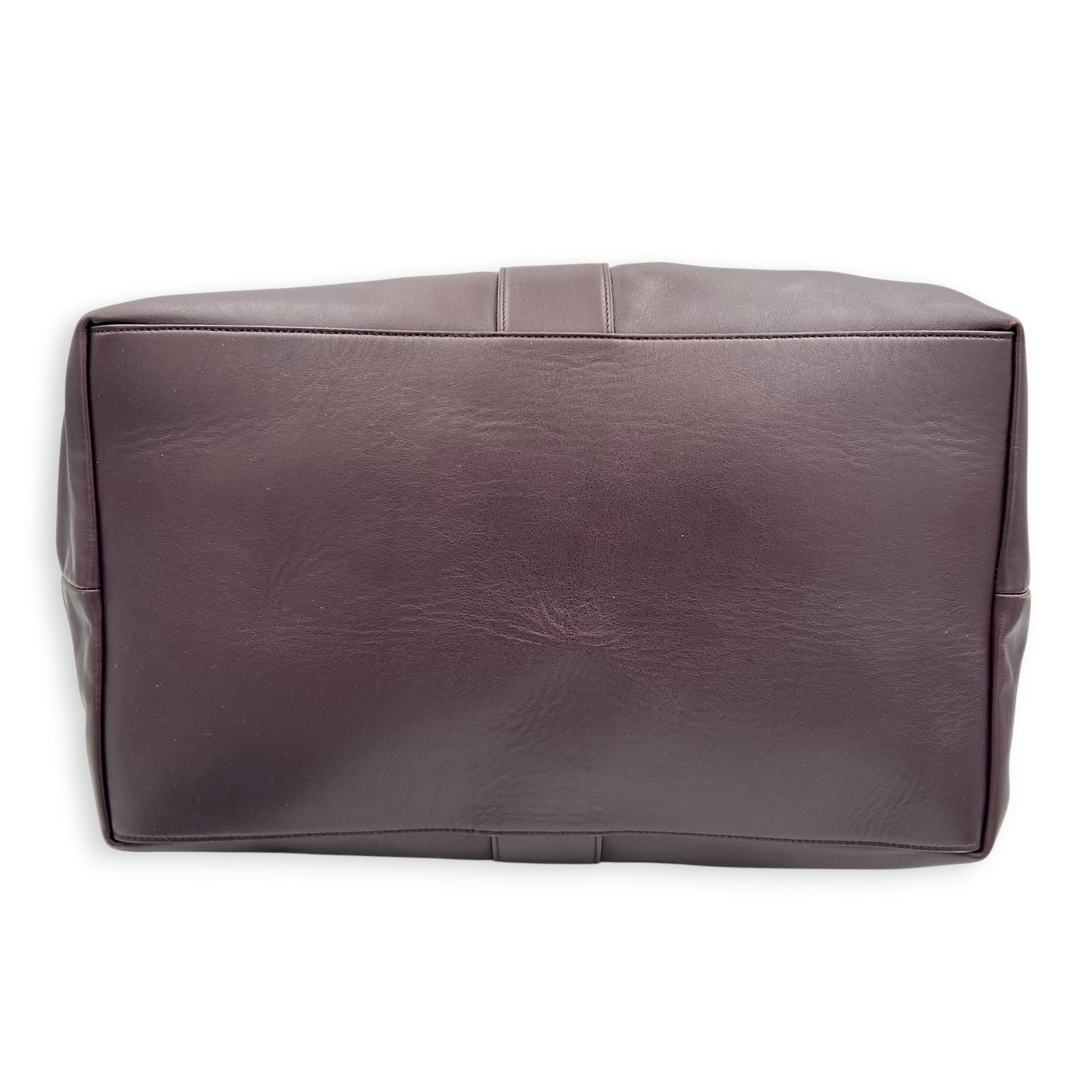 Y Tote Red Tote Bag in Calfskin, Gold hardware