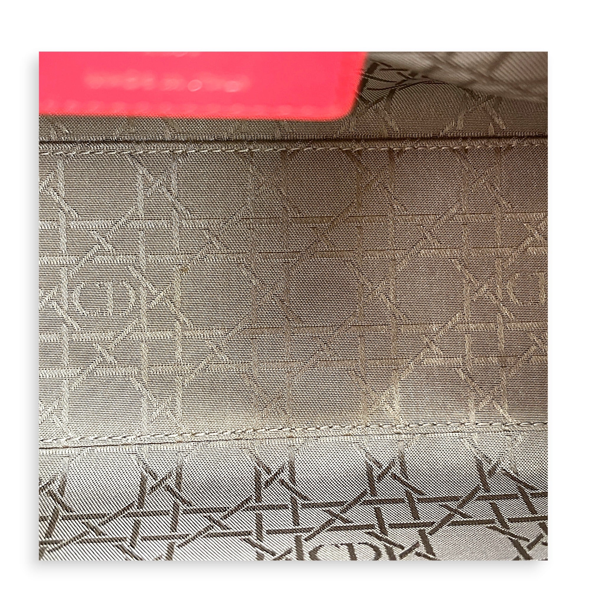 Lady Dior Medium Pink Top Handle Bag in Lambskin, Silver hardware