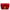 Box Red Crossbody Bag in Python Leather, Gold hardware