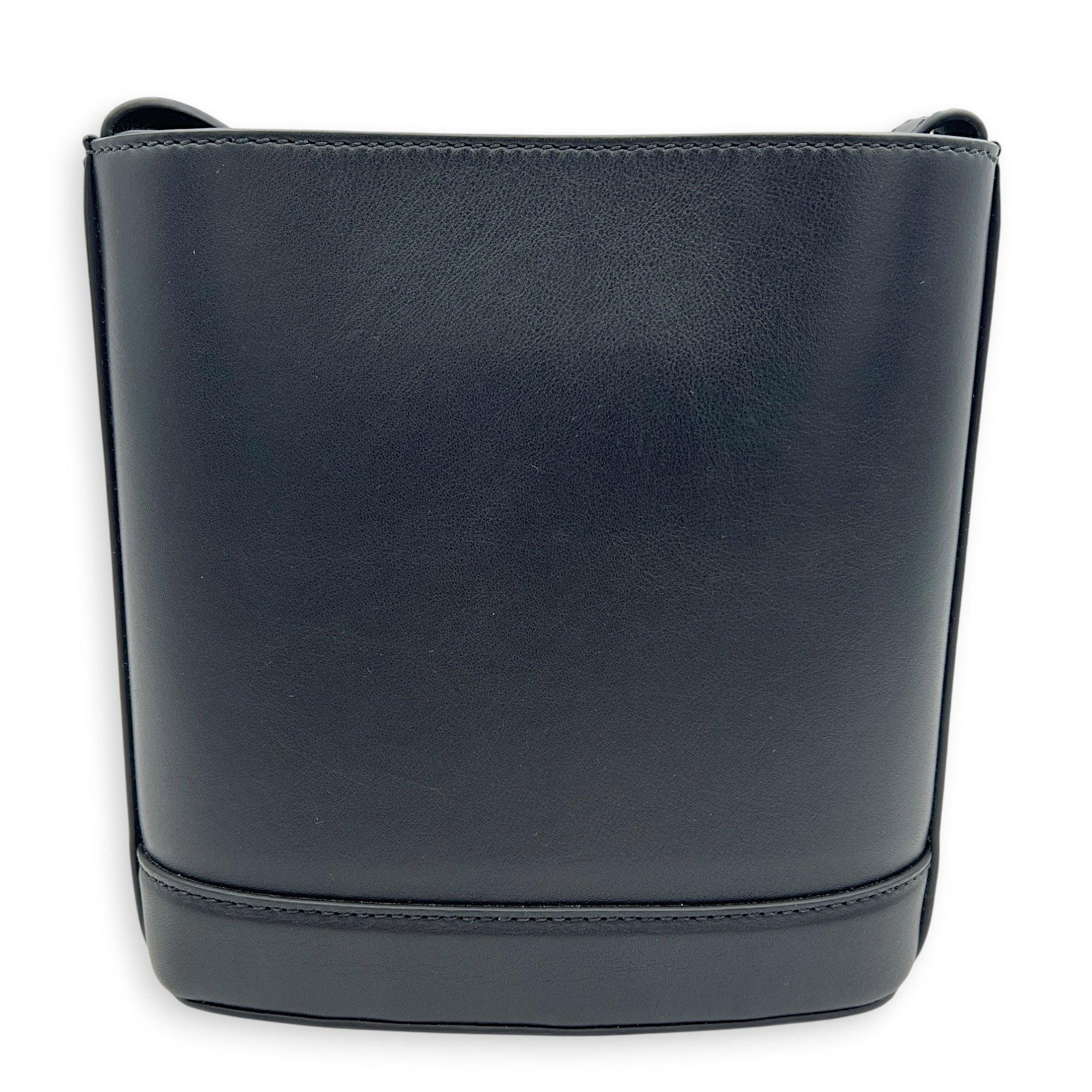 Double G Arli Crossbody Bag Black in Calfskin, Gold hardware