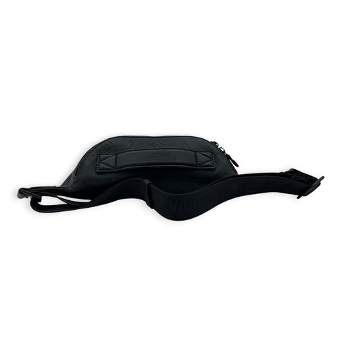 Rush Bumbag Belt Bag Black in Calfskin, Monochrome hardware