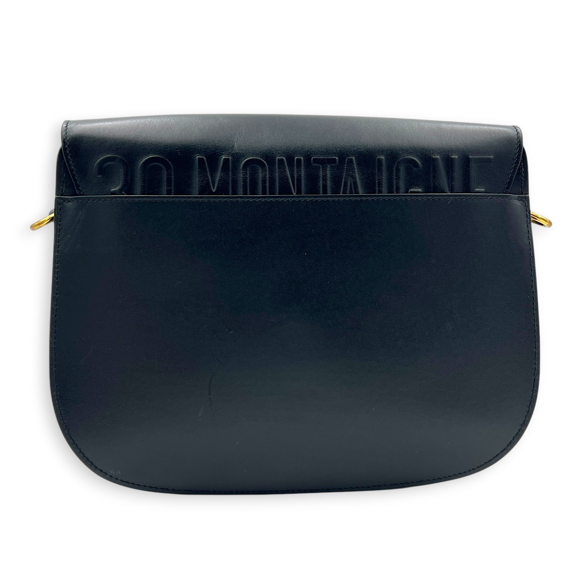 Bobby Crossbody Bag Black in Calfskin, Gold hardware