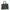 Gaufre Top Handle Bag Military Green in Nylon, Gold hardware