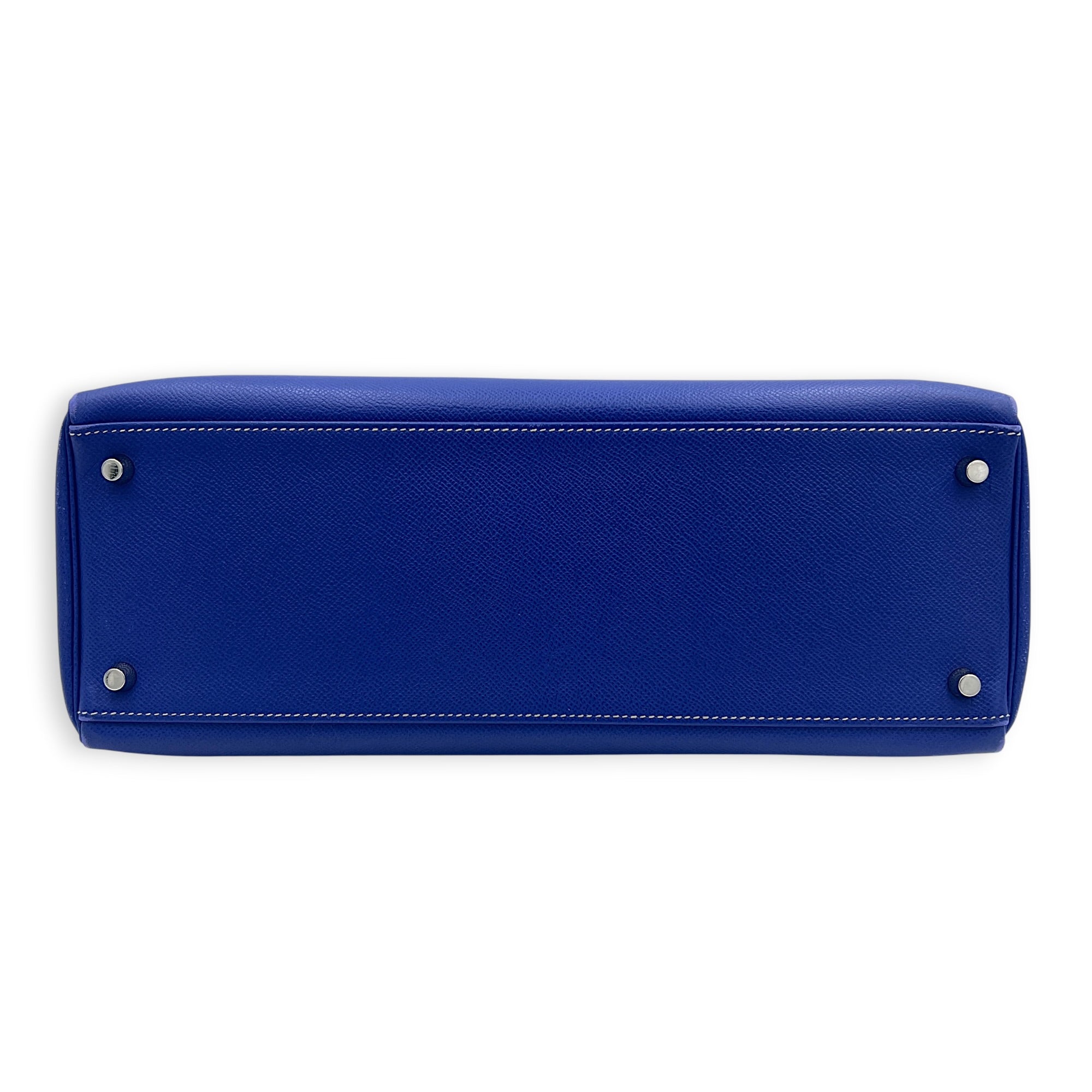 Kelly Blue Electric/Mykonos in Epsom, Palladium hardware