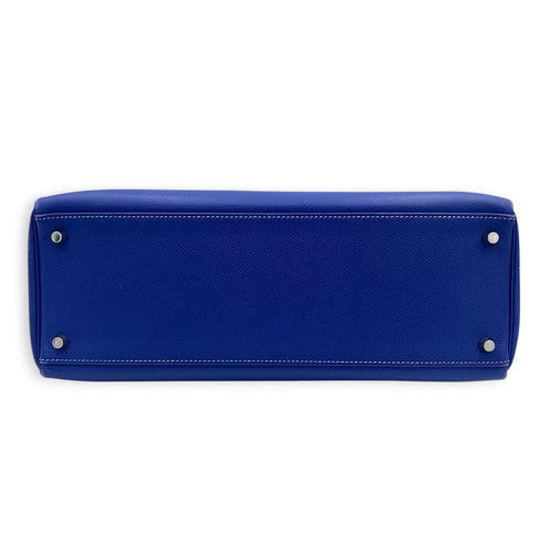 Kelly Blue Electric/Mykonos in Epsom, Palladium hardware
