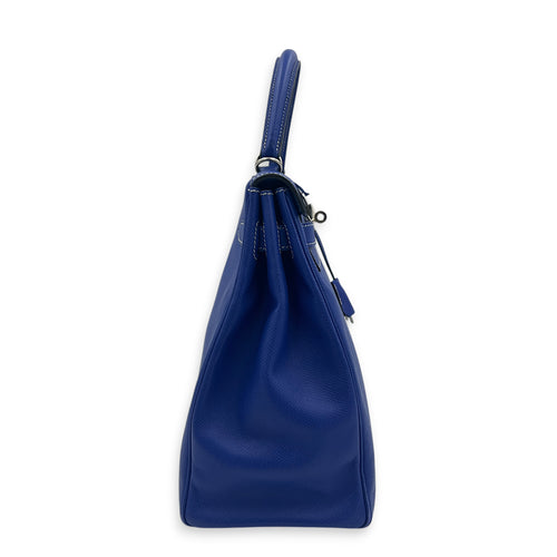 Kelly Blue Electric/Mykonos in Epsom, Palladium hardware