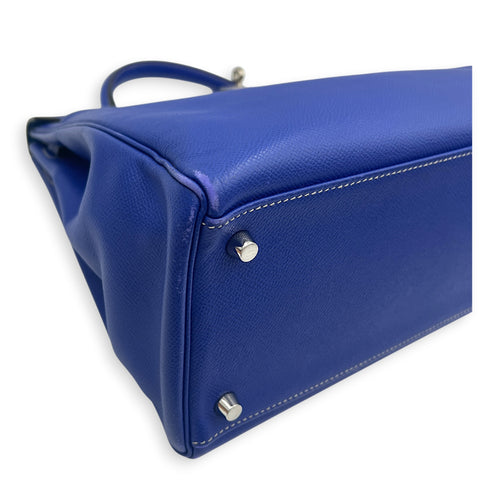 Kelly Blue Electric/Mykonos in Epsom, Palladium hardware
