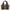 GG Supreme Top Handle Bag Small Beige Ebony in Monogram Coated Canvas, Gold hardware