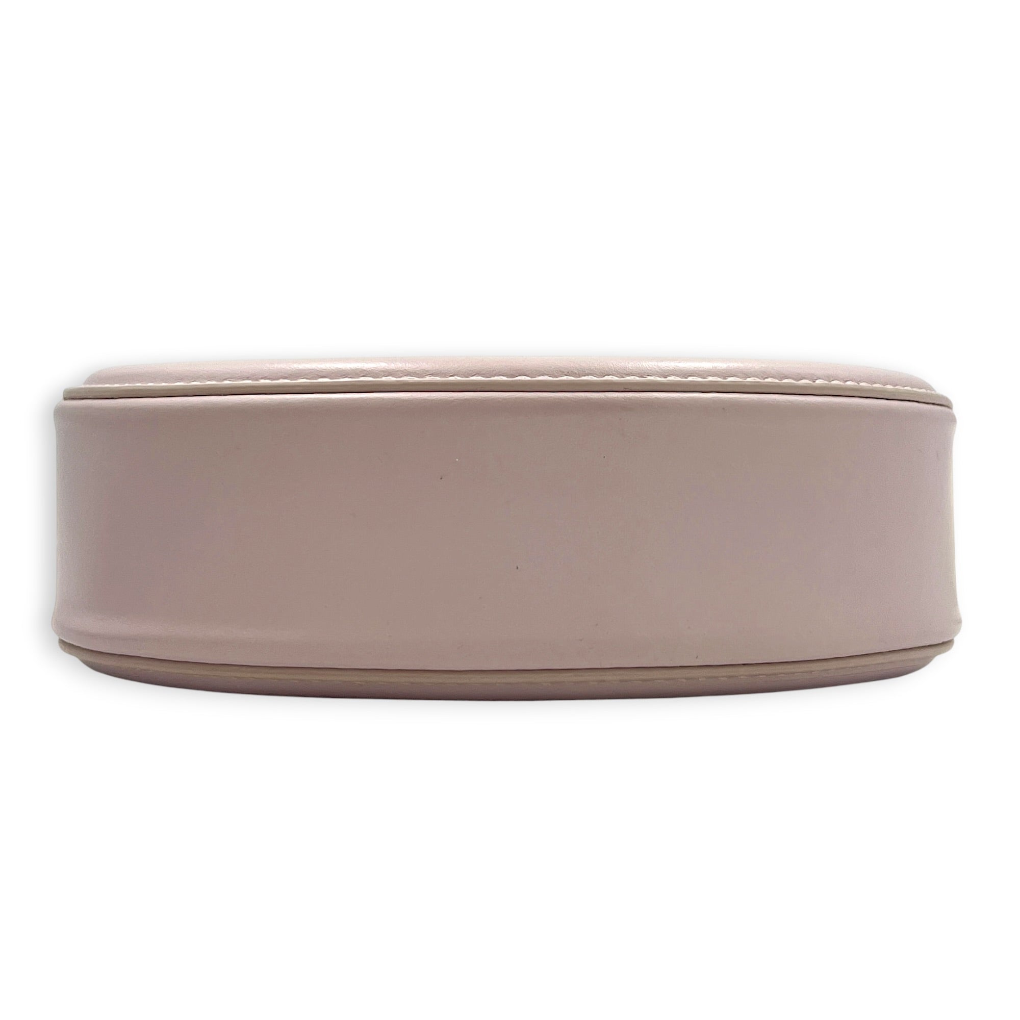 Triomphe Crossbody Bag Pink in Calfskin, Gold hardware