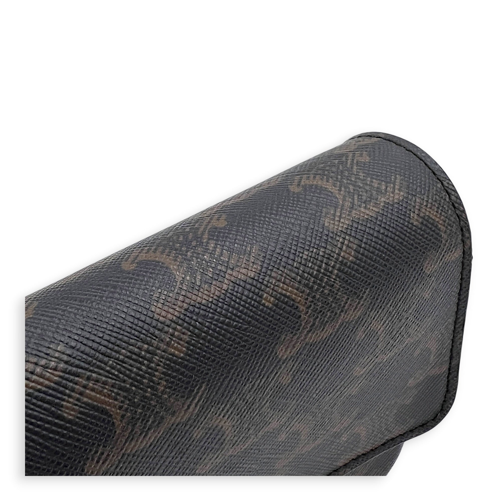 Triomphe Shoulder Bag Brown