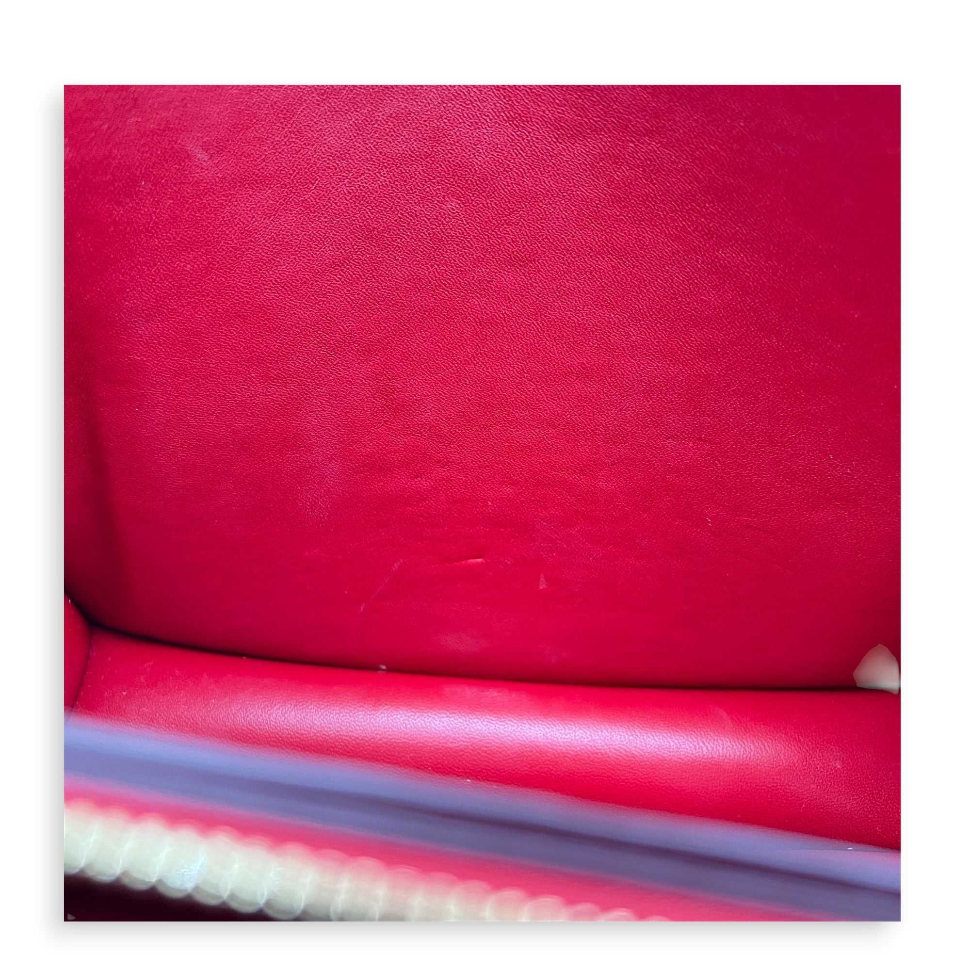 Box Shoulder Bag Red, Gold hardware