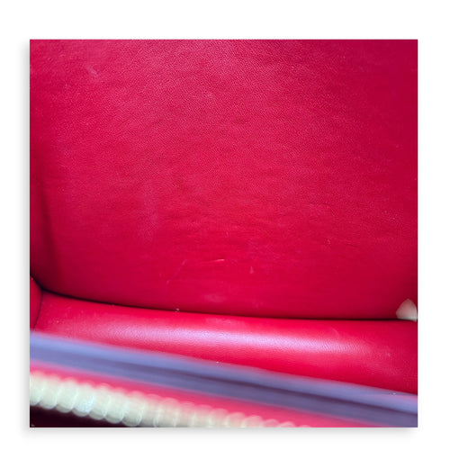 Box Shoulder Bag Red, Gold hardware
