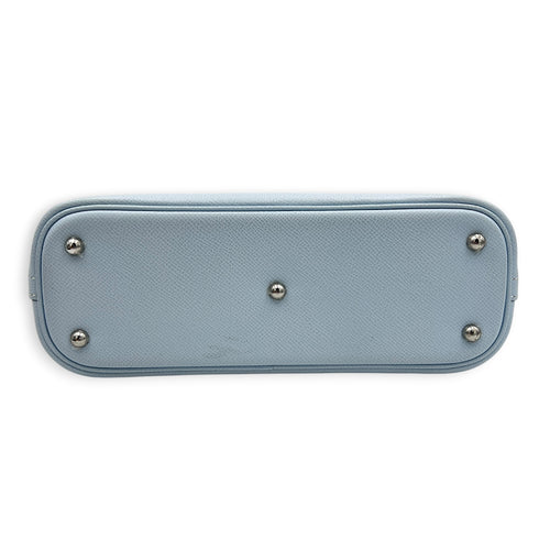 Bolide 25 Bleu Brume Top Handle Bag in Epsom, Palladium hardware