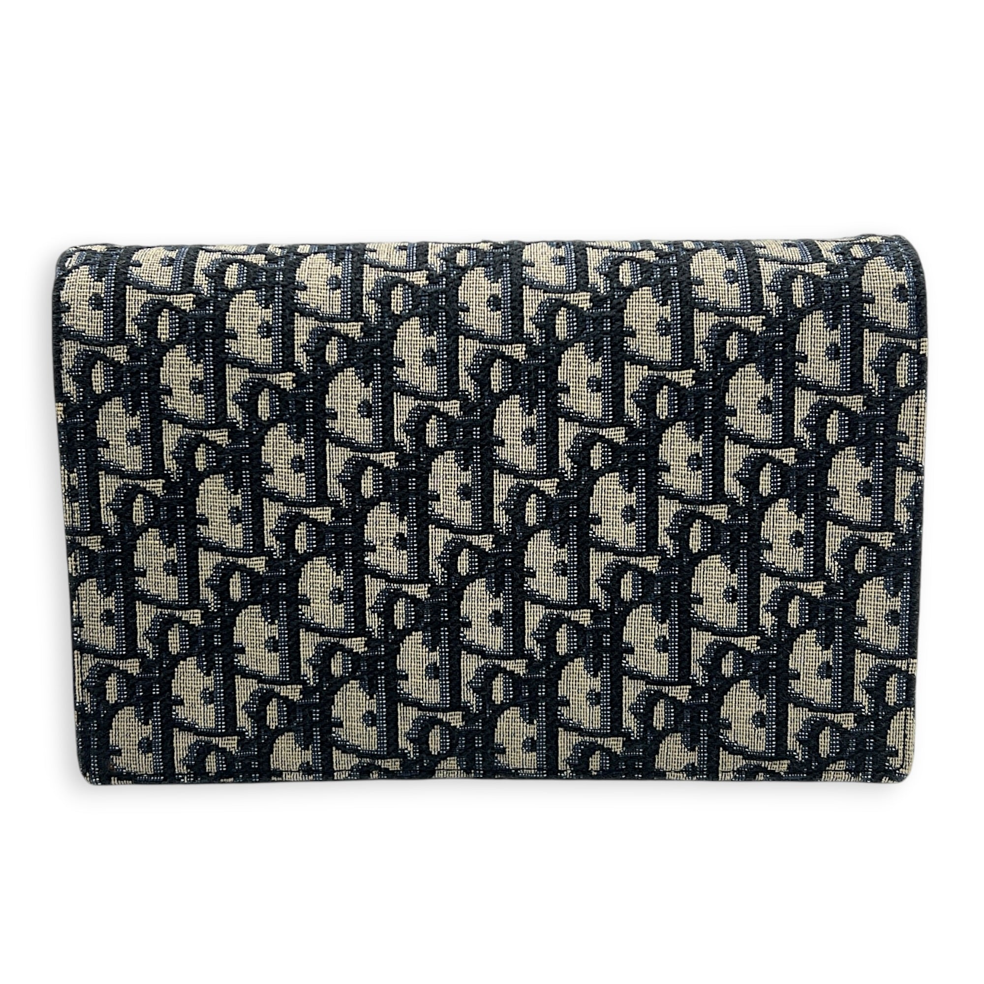 Oblique Shoulder Bag Beige and Black Dior Oblique Jacquard in Jacquard, Gold hardware